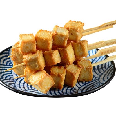 鑫谷盛蟹黄鱼豆腐串关东煮火锅豆捞串串香连锁便利店食材批发供应图5