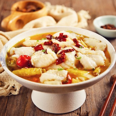 百香顺冷冻免浆巴沙鱼片龙利鱼酸菜鱼火锅食材半成品325克商用图2