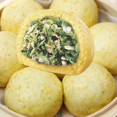 特别菜园黄金蒲公英菜团子600g荠菜槐花菜团五谷杂粮营养早餐批发图2