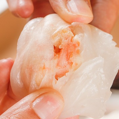营养早餐半成品港式虾饺皇水晶虾饺早茶点心海鲜水饺手工包子水饺图5