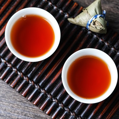 批发云南普洱茶端午粽子茶 一颗一泡熟茶散装500克图3