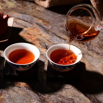 普洱茶熟茶沱茶古树沱 陈年老茶源头厂家100克*5整提一斤手工图5