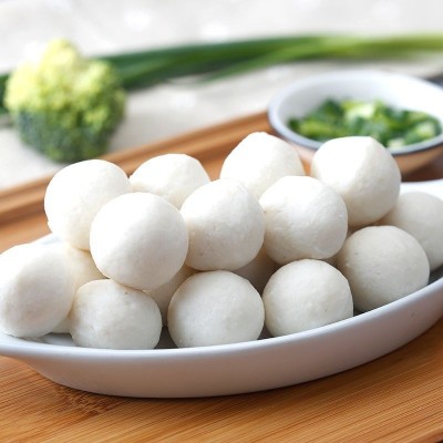 金大牛海鲜鱼丸火锅冷冻丸子墨鱼丸潮汕厂家墨斗丸虾丸火锅 食材料图3
