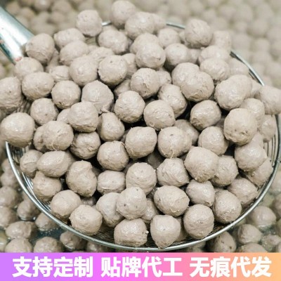 潮汕金大牛正宗手工鲜牛肉丸汕头特产牛筋丸丸子火锅烧烤食 材批发图3