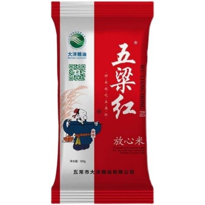 五粱红五常大米五梁红东北大米五粮红香米秋收新米批发多仓发1斤图5