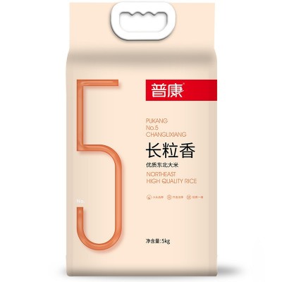 普康5号 长粒香米5kg 东北大米新米优质一级米10斤真空袋装图5