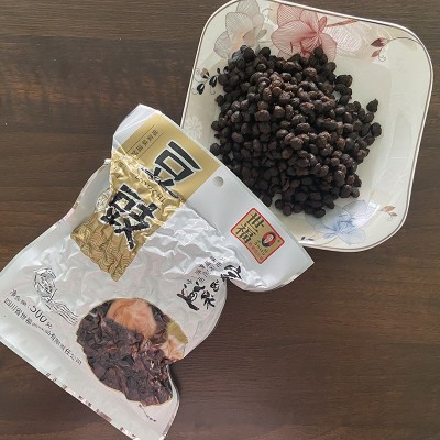 厂家批发四川原味豆豉下饭炒菜豆豉500g 川菜调味品调味酱豆豉图5