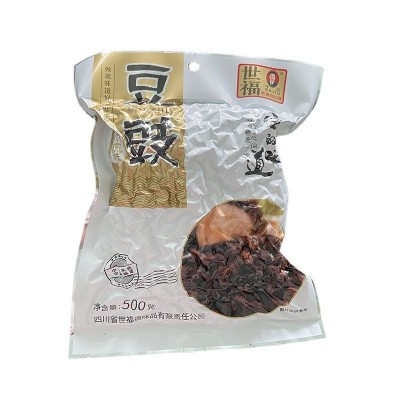 厂家批发四川原味豆豉下饭炒菜豆豉500g 川菜调味品调味酱豆豉图4