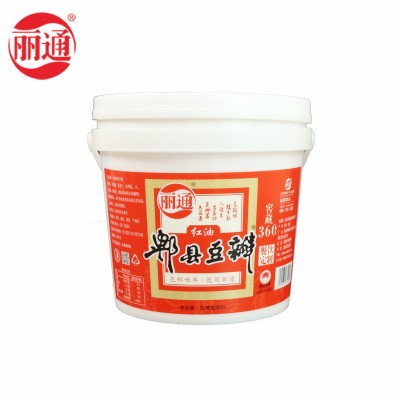 丽通牌郫县豆瓣豆瓣酱红方印炒烧专用家庭装6kg餐饮装餐饮装用图4