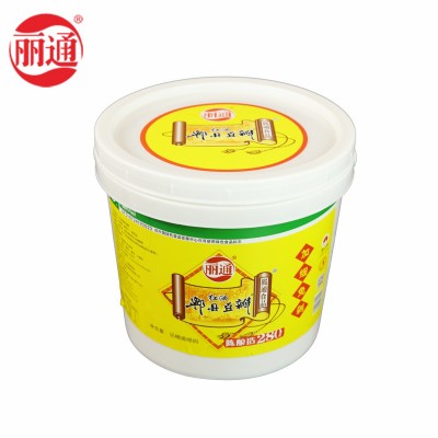 丽通牌郫县豆瓣豆瓣酱绿色经典炒烧专用餐饮装6kg大包装餐饮专用图2
