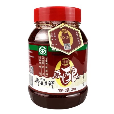 丽通零添加郫县豆瓣酱正宗红油原酿酱香型炒菜回锅肉调料四川特产图4