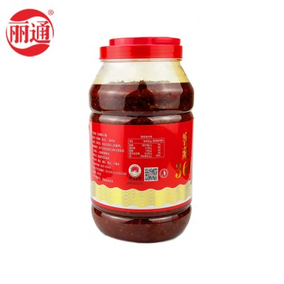 丽通郫县豆瓣红油豆瓣酱川菜专用炒豆瓣家庭厨房餐饮商用3.5kg/瓶图4