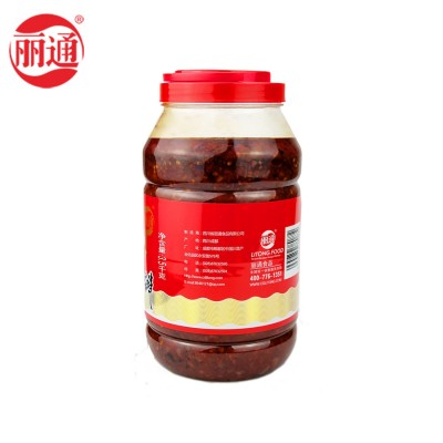 丽通郫县豆瓣红油豆瓣酱川菜专用炒豆瓣家庭厨房餐饮商用3.5kg/瓶图5