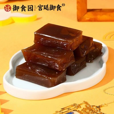 厂家直发御食园羊羹栗子羹500g老北京特产传统糕点办公休闲零食图3