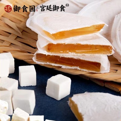 厂家直发御食园传统糕点果味茯苓夹饼北京特产多口味500g休闲零食图2