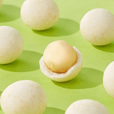 芥末味夏威夷果仁工厂净含量批发网红商超爆款坚果休闲零食脆皮图2