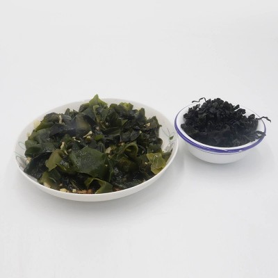 高泡发调味裙带菜 泡发孕妇儿童可食免洗螺旋藻海芥菜干菜 裙带菜图2