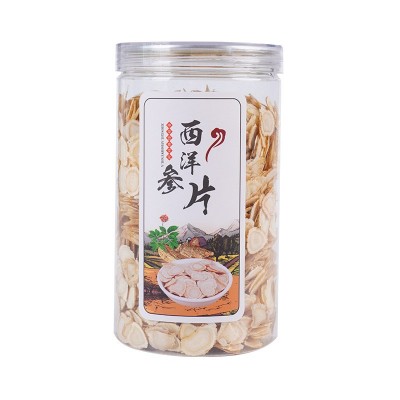 长白山西洋参片250g大片软枝西洋参泡水滋补厂家批发花旗参片代发图5
