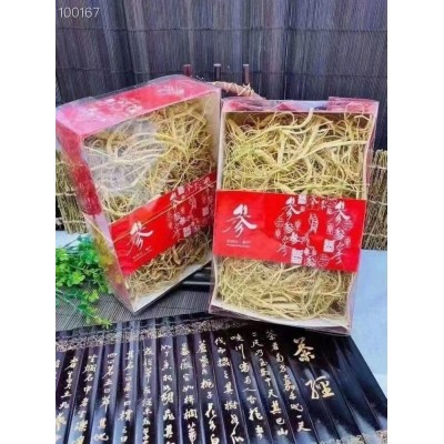 人参须无硫手工挑选长白山一级人参须白参泡水煲汤人参须子图4