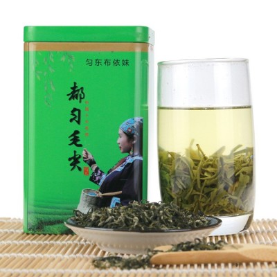 罐装都匀毛尖茶高山云雾绿茶125g*1盒装厂家直销(有外袋)图2
