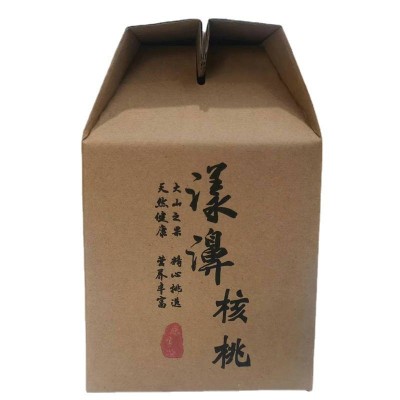 新货云南大理大泡核桃一公斤礼盒装干果休闲食品烟熏味核桃图4