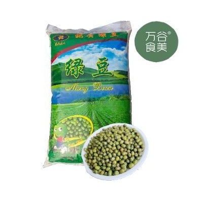 绿豆 万谷食美 杂粮批发大产区油绿豆图4