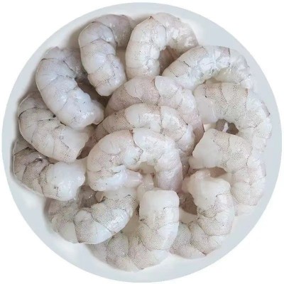 1斤0.5公斤批发鲜活速冻冷冻白对虾虾仁海鲜水产 整箱餐饮供货图2