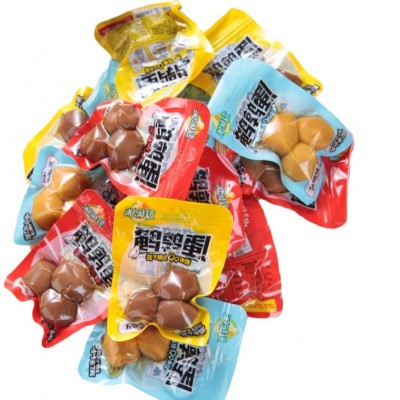 盐焗鹌鹑蛋卤蛋小包装即食五香卤味零食小吃休闲食品夜宵充饥速食图5