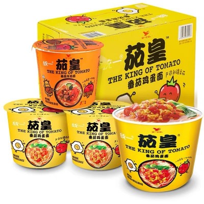 统一方便面整箱12桶老坛酸菜牛肉面桶面重庆小面泡面整箱速食食品图5