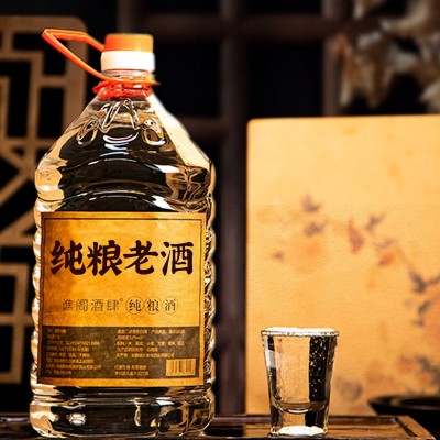 源头厂家纯粮老酒52度高粱散装高度散酒桶装泡药酒浓香型 白酒批发图2