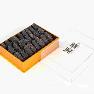 {大连工厂}淡干海参50g干货批发野生礼盒装辽参一件代发电商海参图4