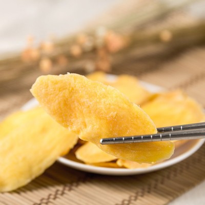 芒果干袋装东南亚风味大片厚切特产办公室零食蜜饯果脯酸甜小吃批图2