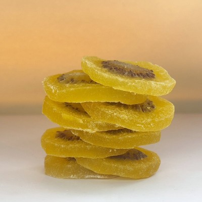 猕猴桃干奇异果果片天然原味零食水果干果脯果干批发包邮猕猴桃干图3