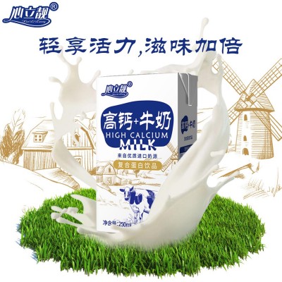 高钙+牛奶礼盒源头厂家植物复合蛋白风味饮料加工图4