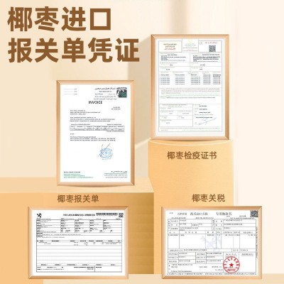 现货批发伊朗进口黑椰枣大粒椰枣散装干果休闲零食散装500g包装图5