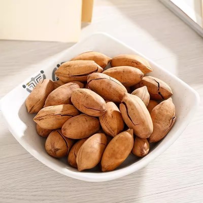 定制贴牌 奶香碧根果大颗长寿果 500g 奶油味 手剥开口炒货碧根果图4
