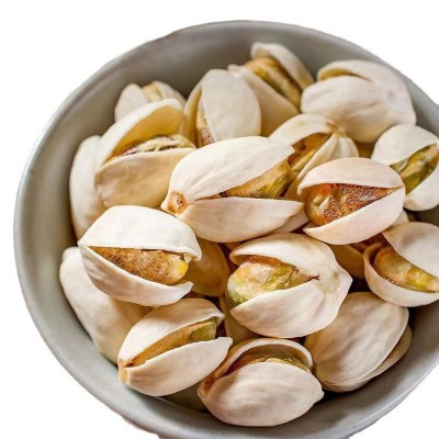 盐焗味开心果代发批发250g 开口手剥坚果年货零食奶香味开心果图5