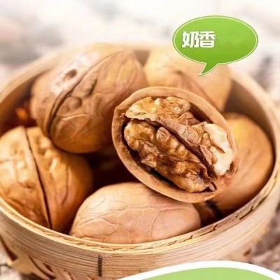 代发薄皮生核桃草本烤核桃500g 手剥阿克苏新疆薄皮奶香烤核桃图3