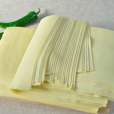 东北手工干豆腐 黄豆千张豆香浓郁1份5斤农家传统卤水干豆腐包邮图3