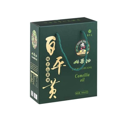 百平黄养怡山茶油纯压榨无添加精品食用山茶籽油 500mLX3瓶礼盒装图4