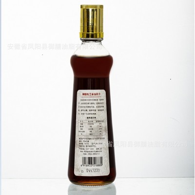 初榨香油御膳牌纯芝麻油450ml*12瓶箱装商用家用香油批发火锅油碟图5