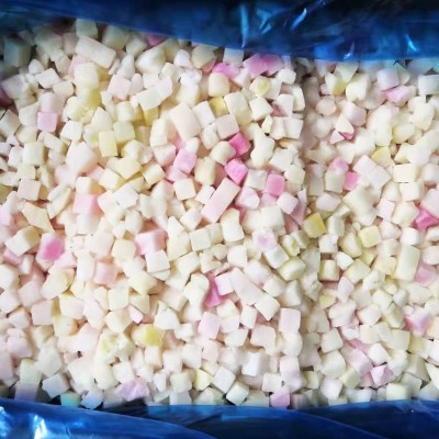 速冻水蜜桃丁 速冻水果 新鲜桃子 饮品水果捞烘焙必备甜点零食图4
