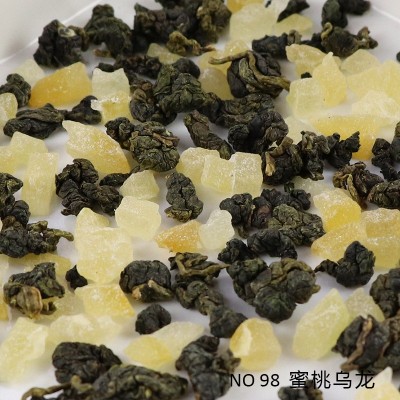 蜜桃白桃乌龙茶批发 金萱乌龙茶底 外贸景区商家茶饮一手货源图2