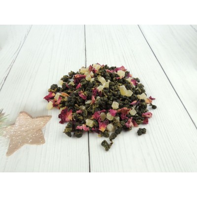 蜜桃白桃乌龙茶批发 金萱乌龙茶底 外贸景区商家茶饮一手货源图5