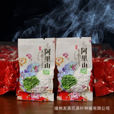 台湾高山茶奶香金萱乌龙茶 奶香味高山乌龙茶茶叶批发茶 叶礼袋装图2
