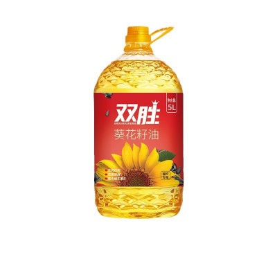 双胜葵花籽油5L*2 餐饮家用食用油5升物理压榨商用一级图5
