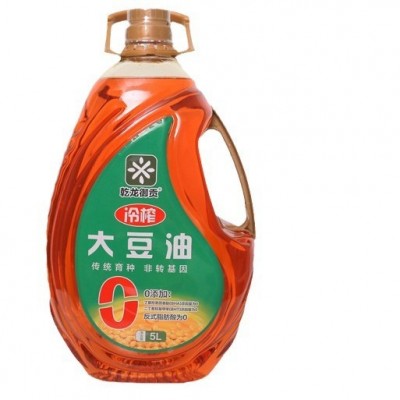 脱皮冷榨大豆油5L装 东北非转基因无添加优质食用油图4